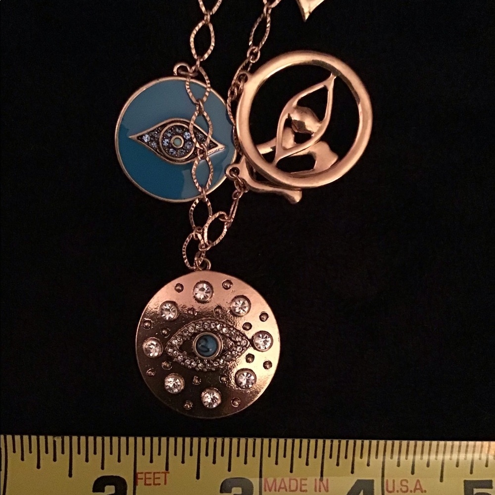 Evil Eye Charm Necklace - Picture 6 of 9
